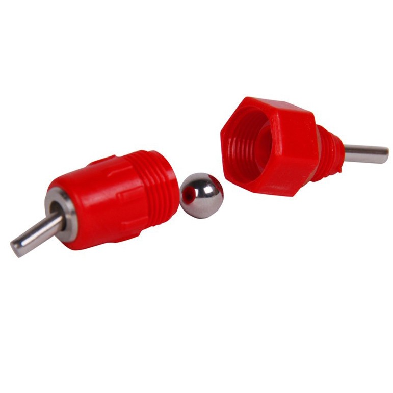 AUTOMATIC SCREW POULTRY FEEDER NIPPLE DRINKER