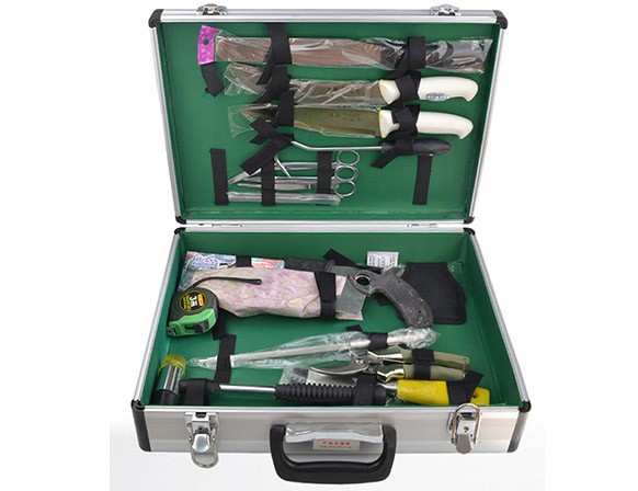 VETERINARY SURGICAL INSTRUMENTS DISSECTING KIT TOOL