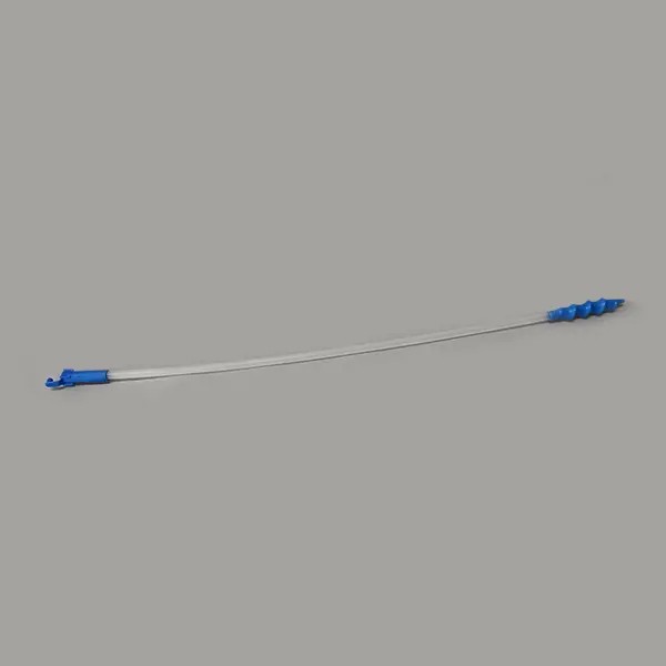 Midium spiral catheter with handle, total length of 50cms Midium spiral catheter with handle, total length of 50cms