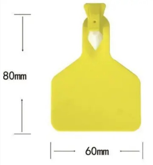 One piece ear tag One piece ear tag