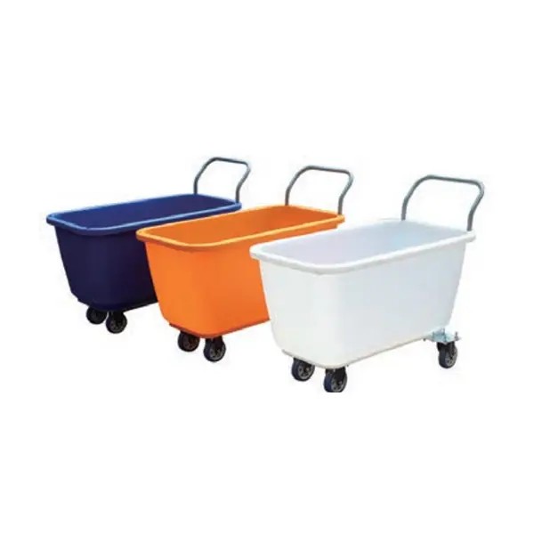 Plastic feed trolley Plastic feed trolley
